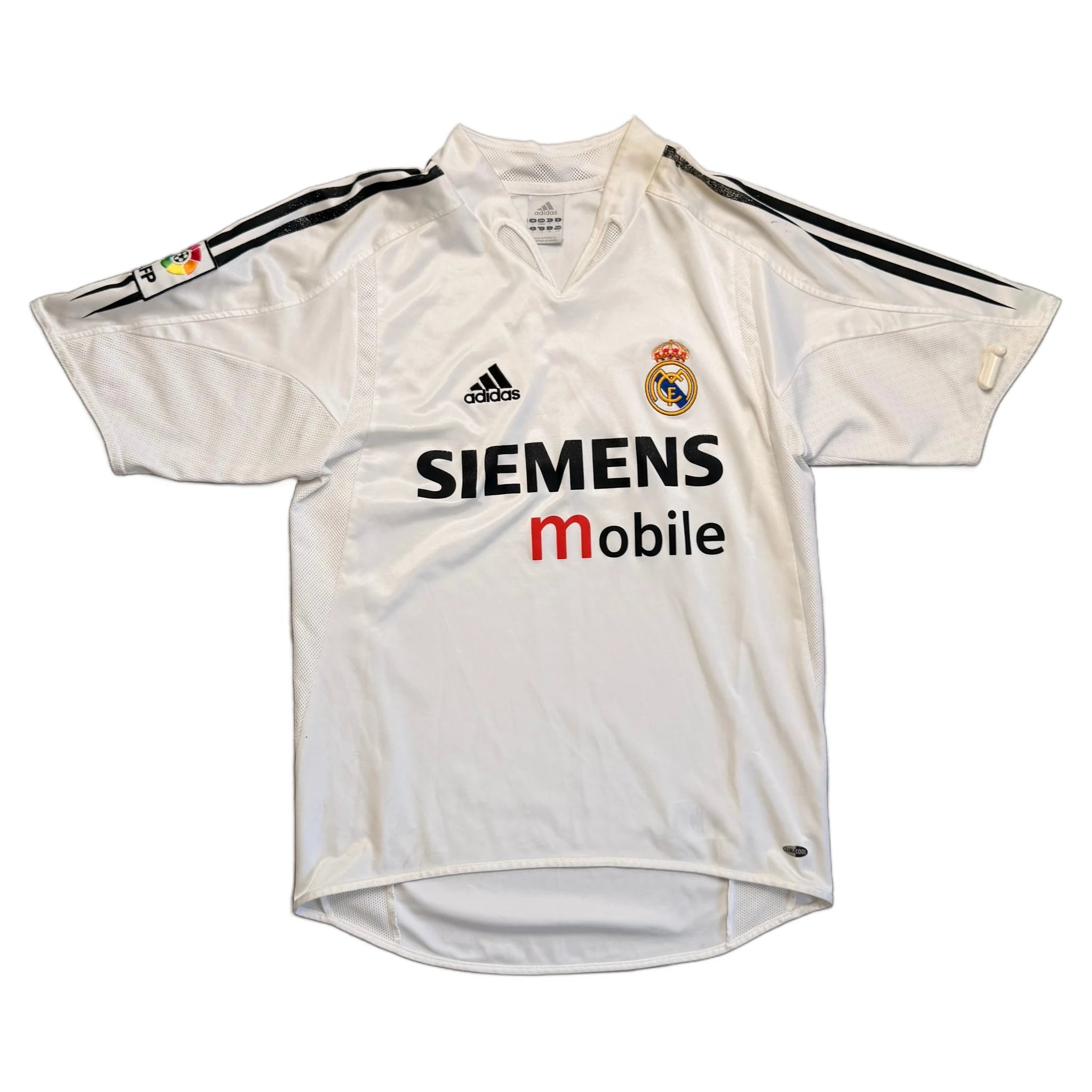 2004-05 Real Madrid Home Shirt - S