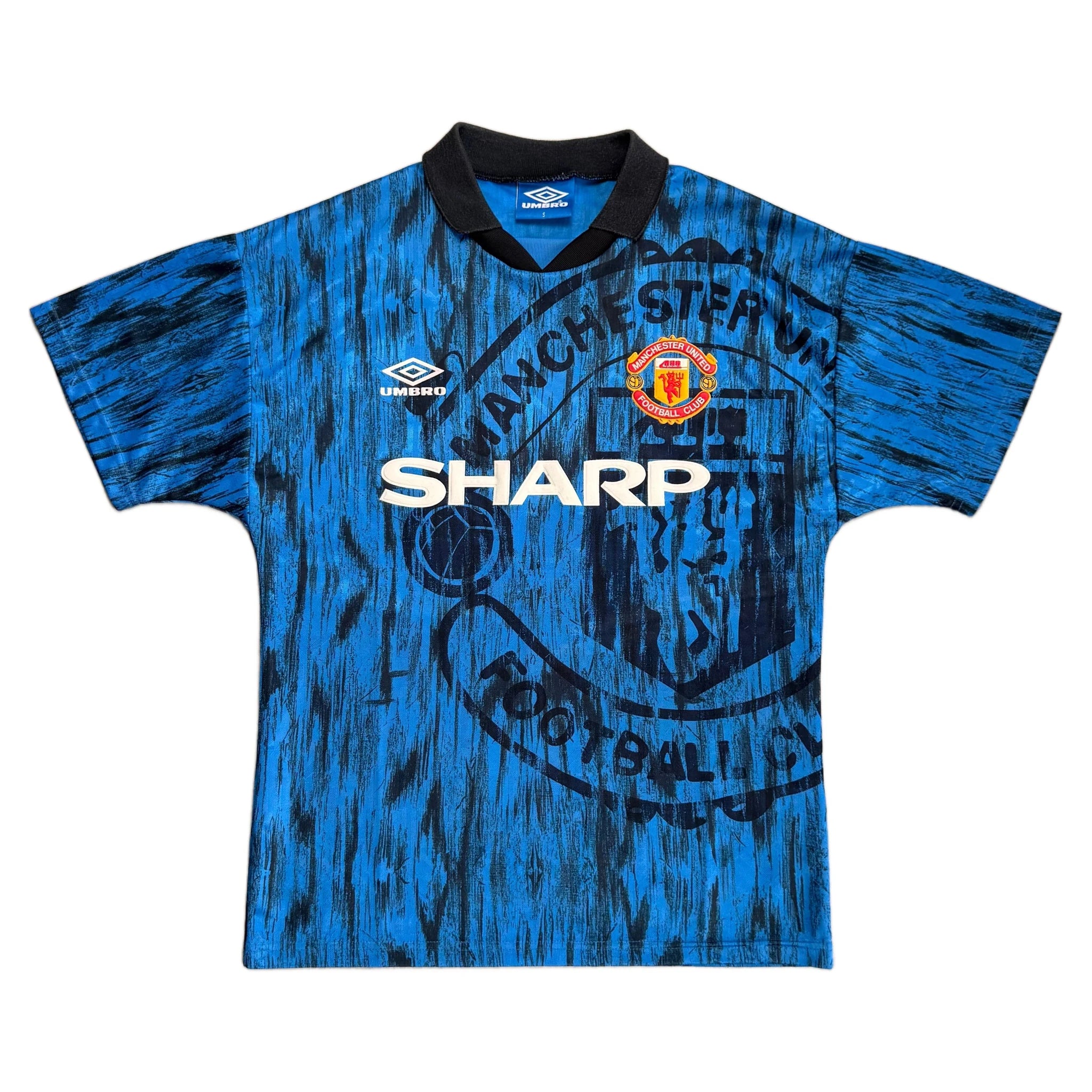 1992-93 Manchester United Third Cantona Shirt - S
