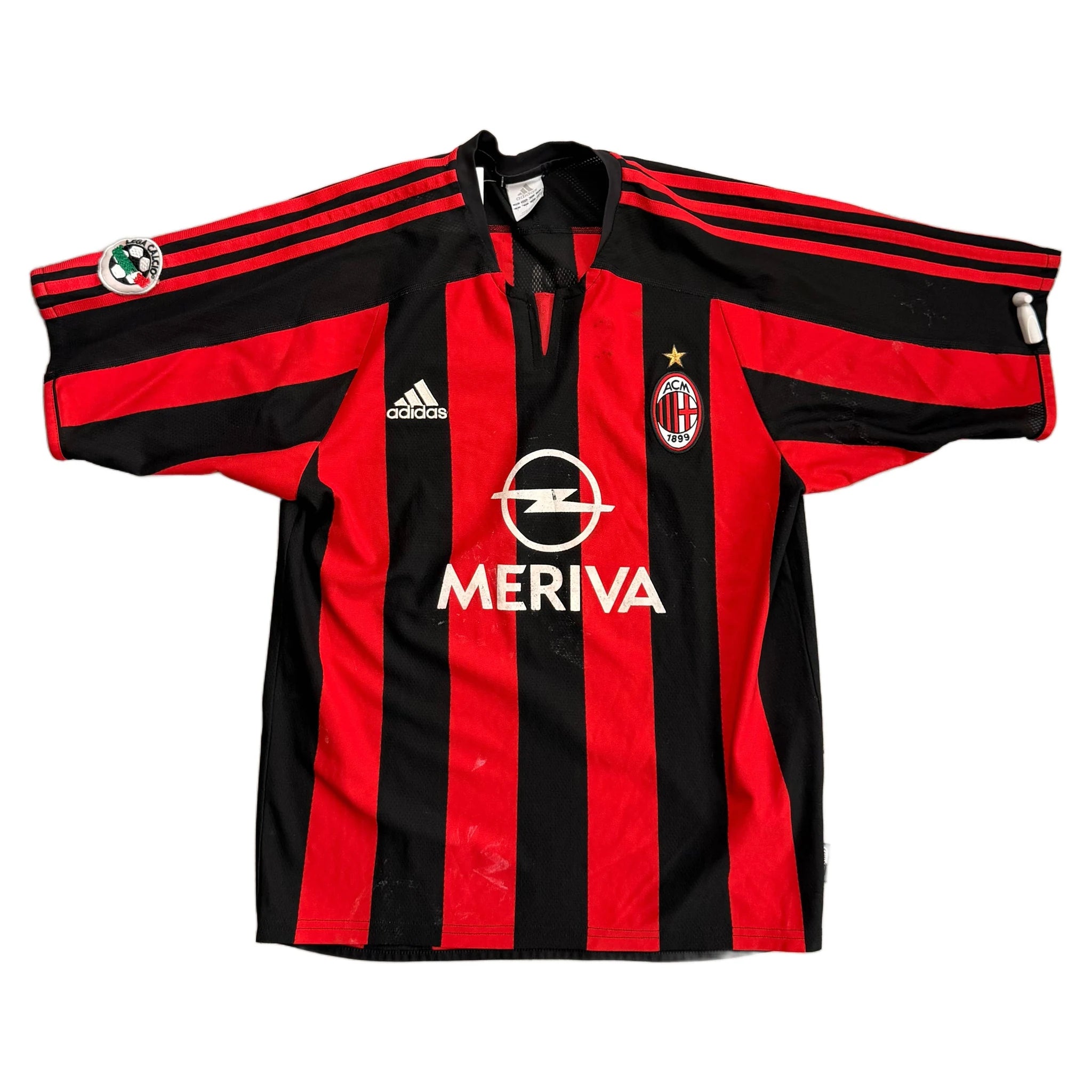 2004-05 AC Milan Home Shevchenko Shirt - S