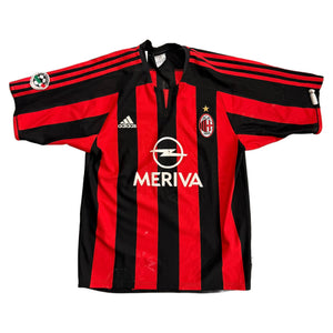 2004-05 AC Milan Home Shevchenko Shirt - S