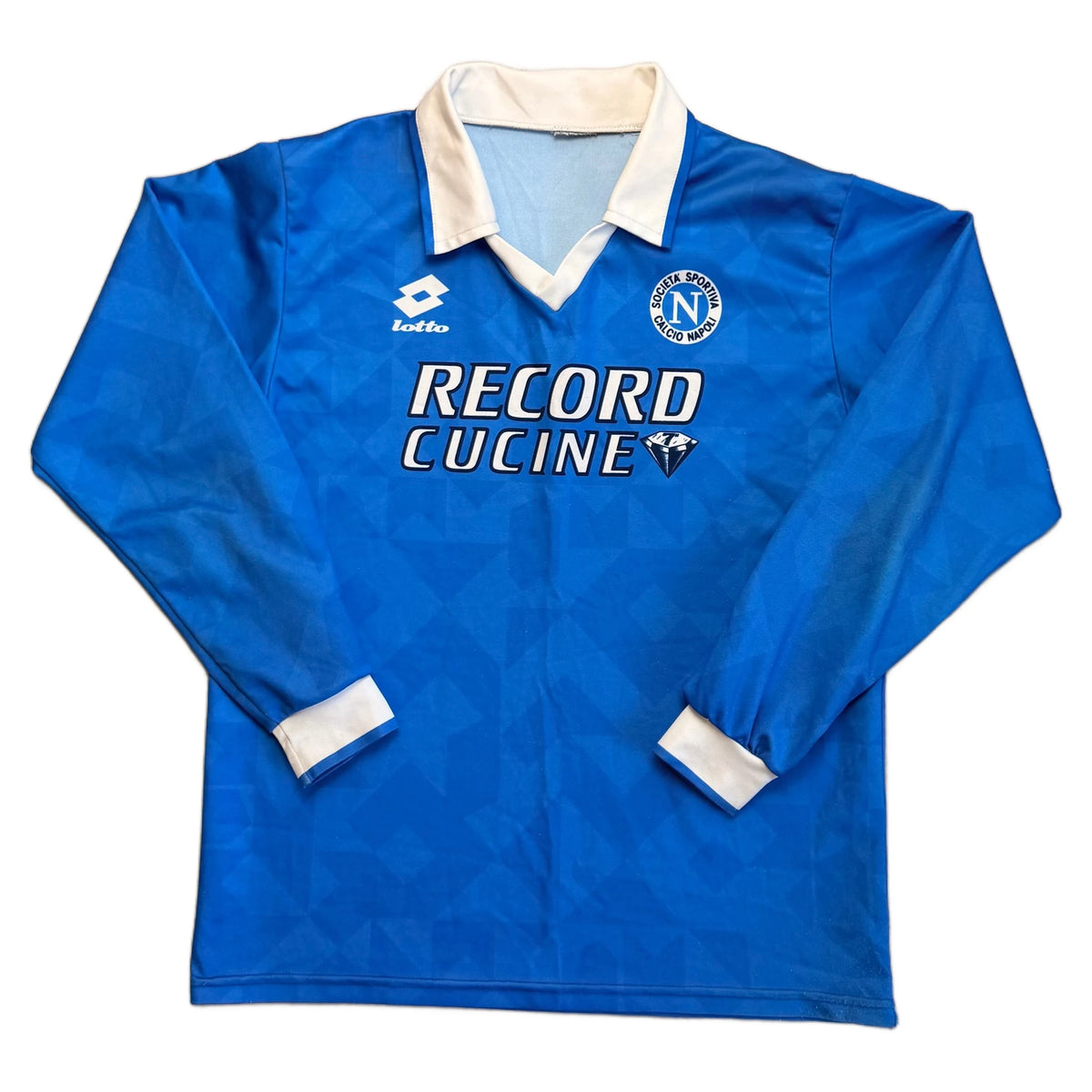 1991-92 Napoli Home Shirt - S
