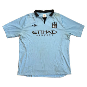 2012-13 Manchester City Home Shirt - L