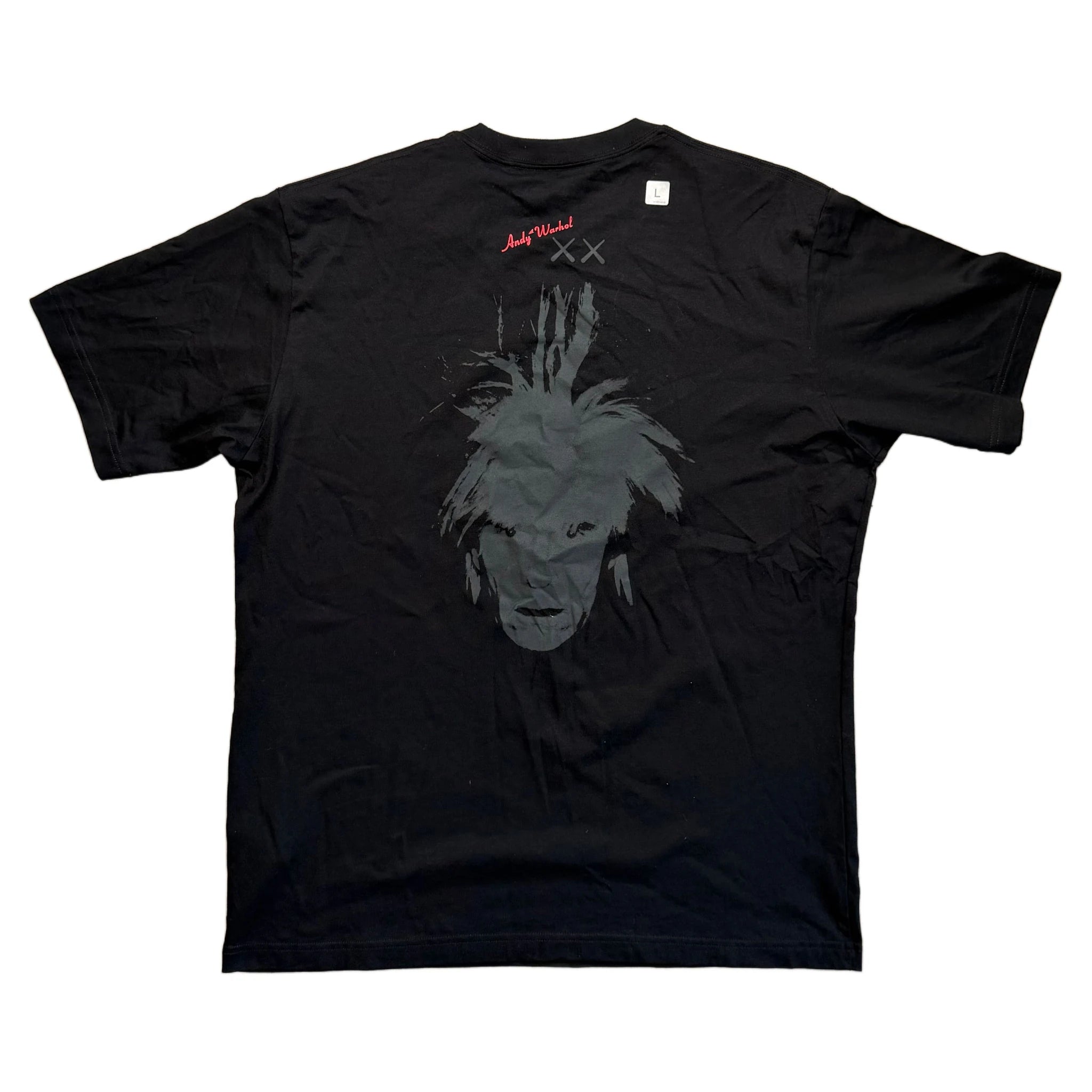 Black Uniqlo x KAWS T-Shirt - L