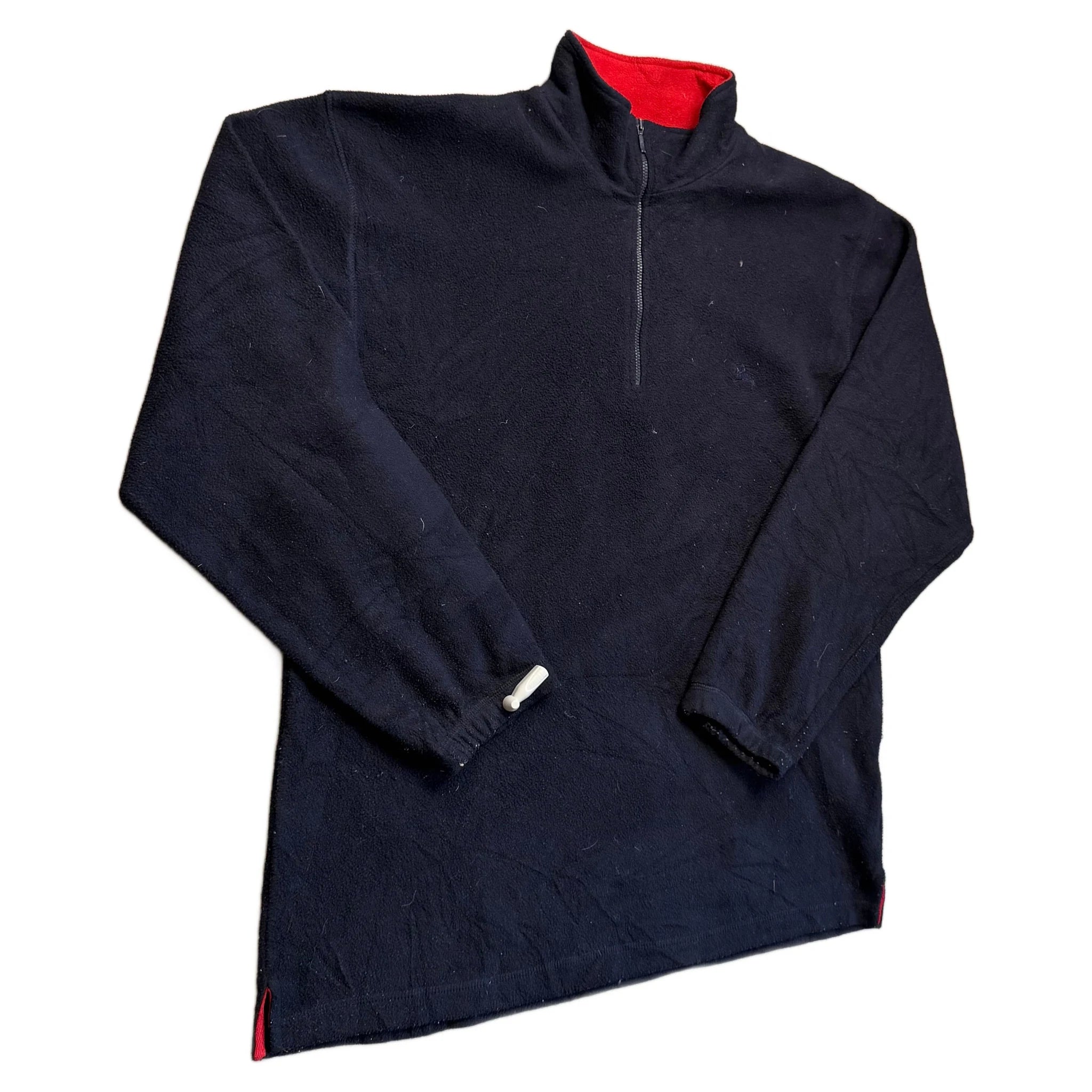 Vintage Burberry 1/4 Zip Fleece - L