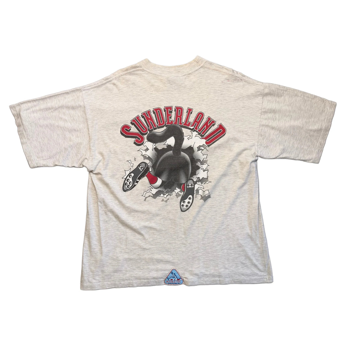 Vintage Sunderland T-Shirt - Grey - XL