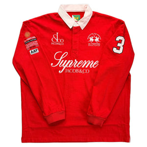 Supreme x Jacob & Co Polo - Red - XL
