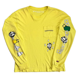 Chrome Hearts Long Sleeve T-Shirt - Yellow - S