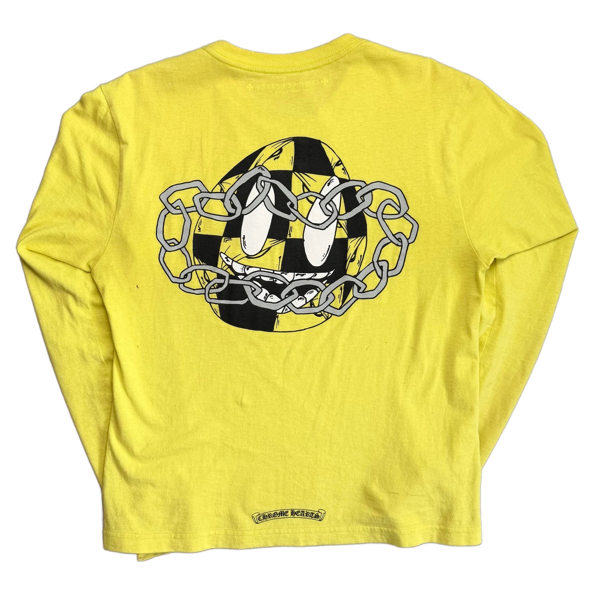 Chrome Hearts Long Sleeve T-Shirt - Yellow - S