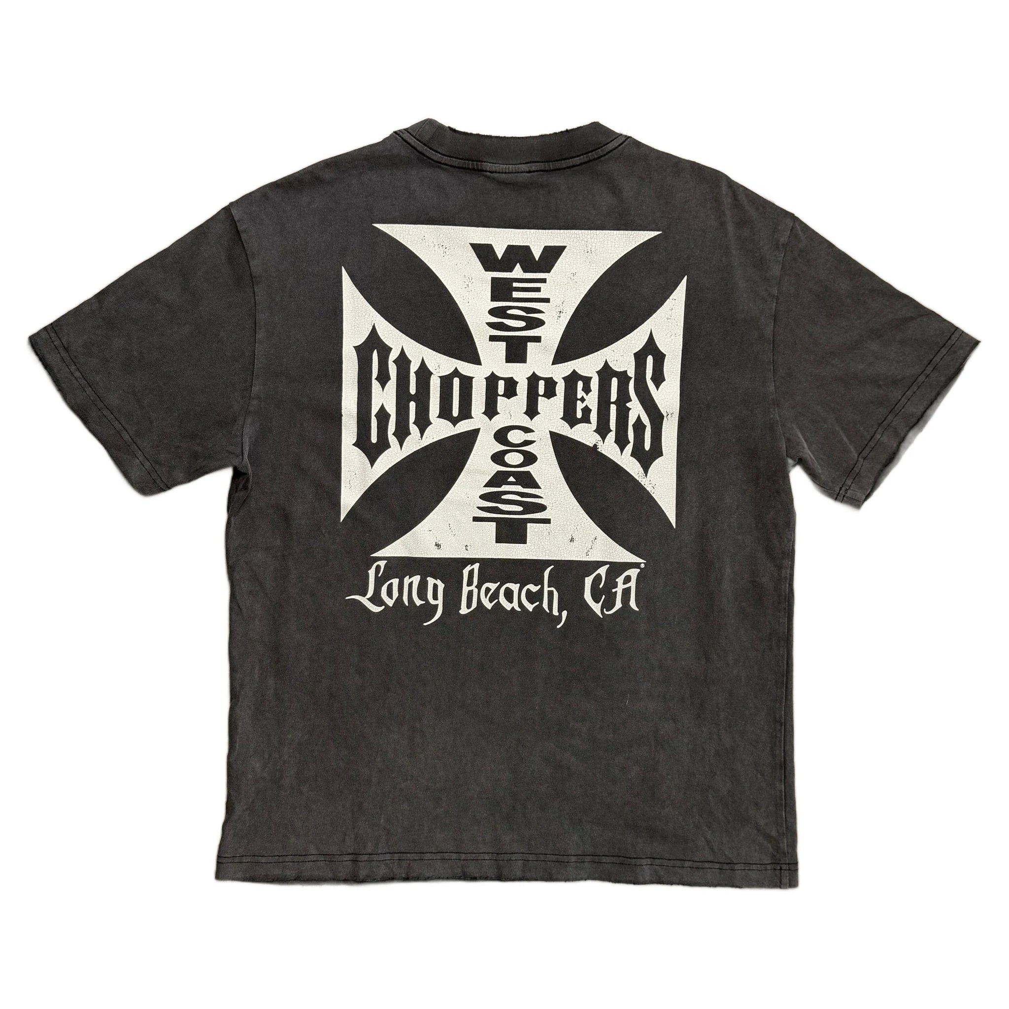 Vintage West Coast Choppers T-Shirt - Grey - XL