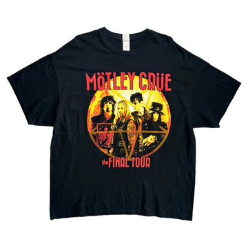 Vintage Motley Crue T-Shirt - Black - XXL