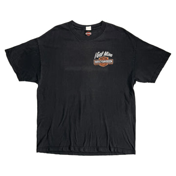 Vintage 2017 Harley Davidson T-Shirt - Black - XL