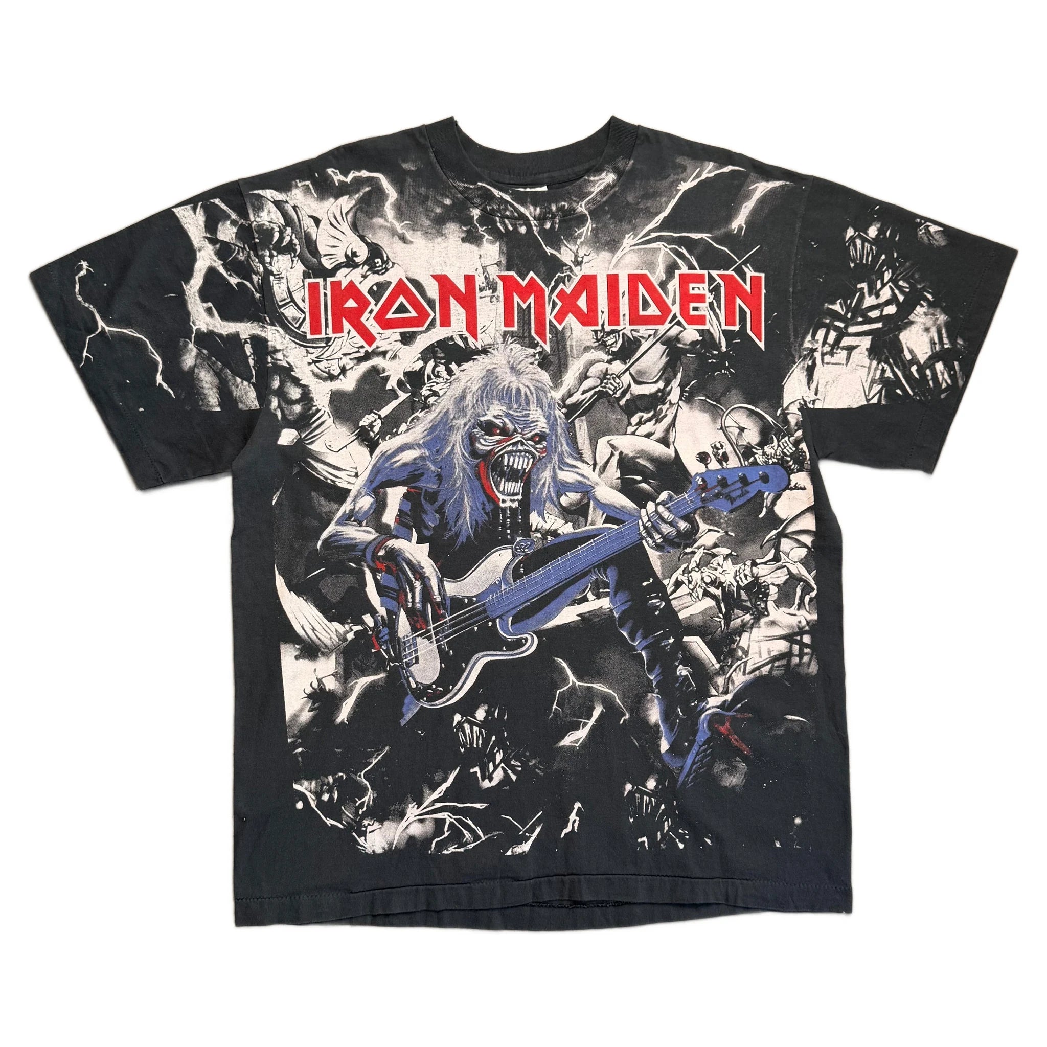 Vintage Iron Maiden T-Shirt - Black - XL