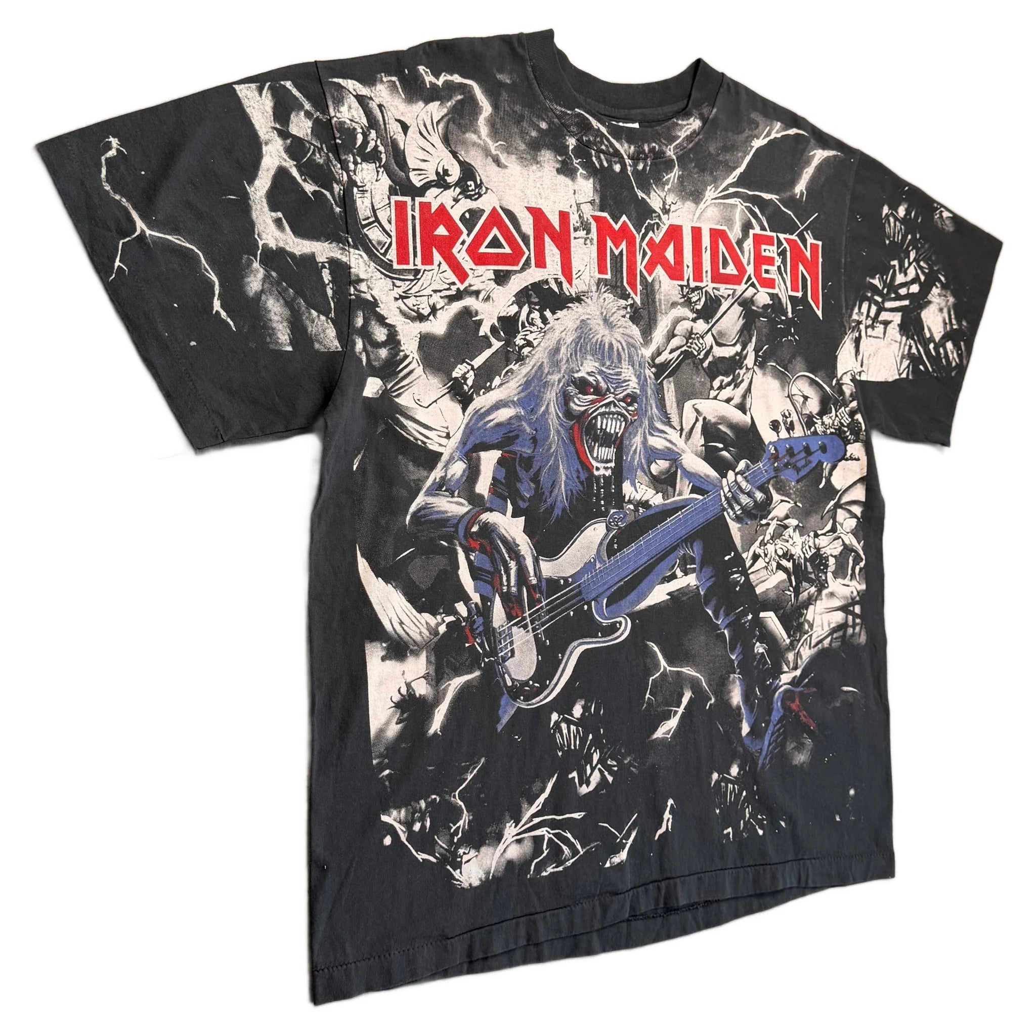 Vintage Iron Maiden T-Shirt - Black - XL