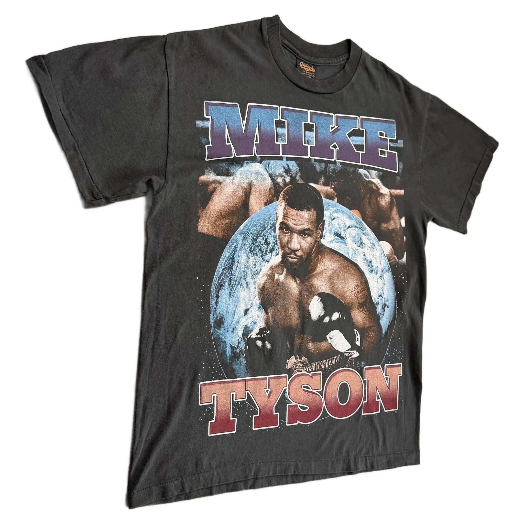 Vintage Mike Tyson T-Shirt - Black - L