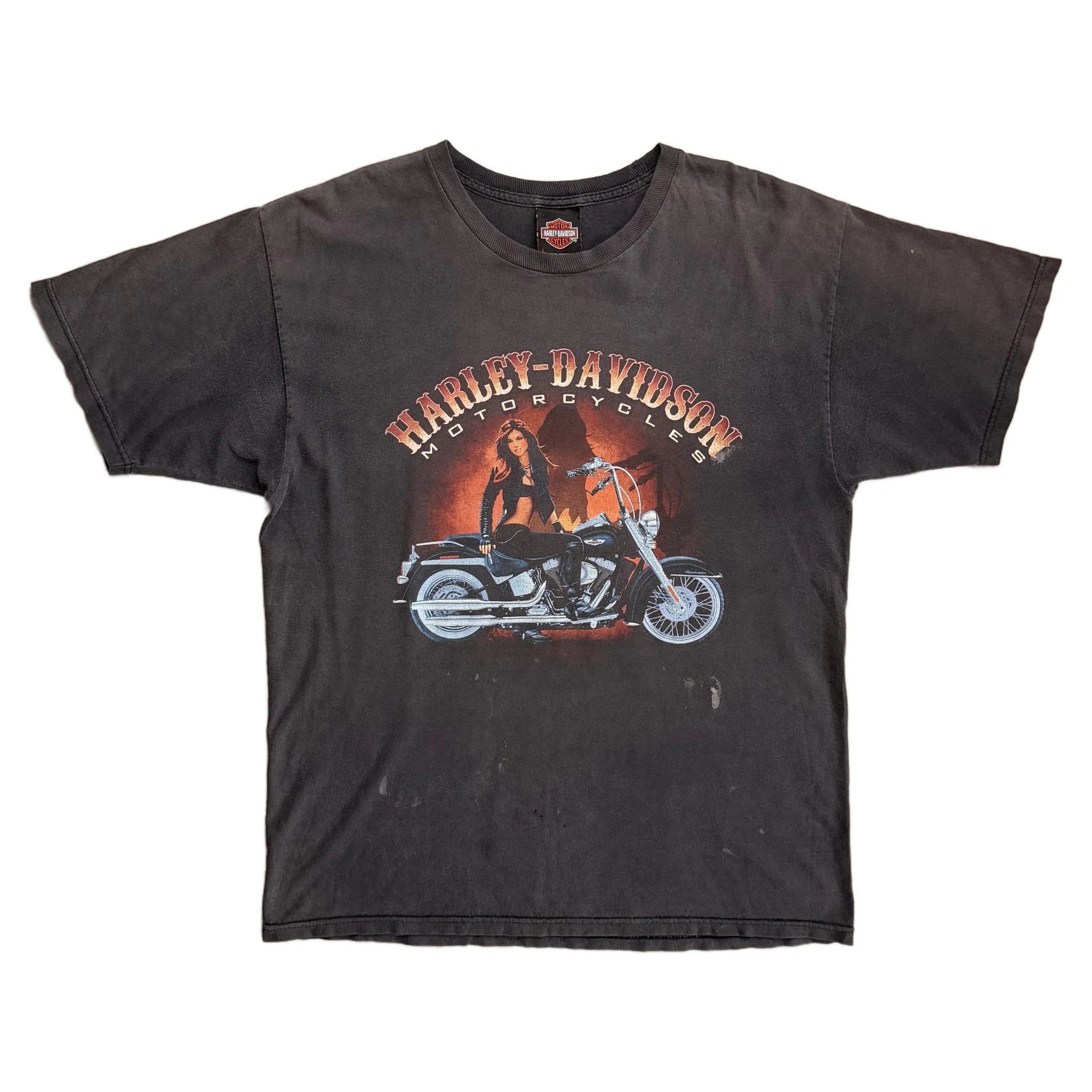 Vintage Harley Davidson T-Shirt - Black - L