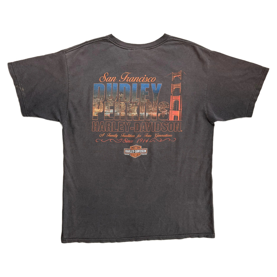 Vintage Harley Davidson T-Shirt - Black - L