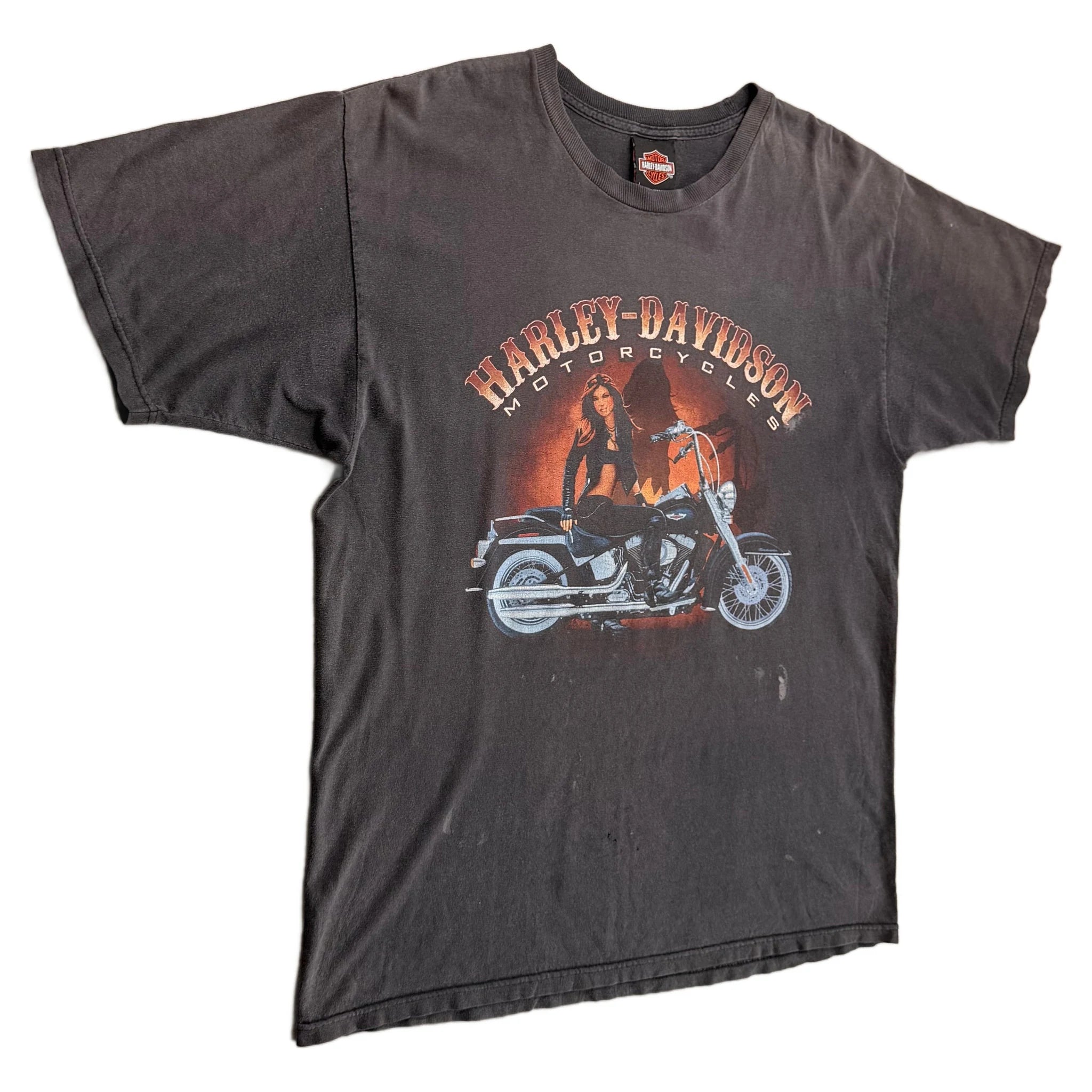 Vintage Harley Davidson T-Shirt - Black - L