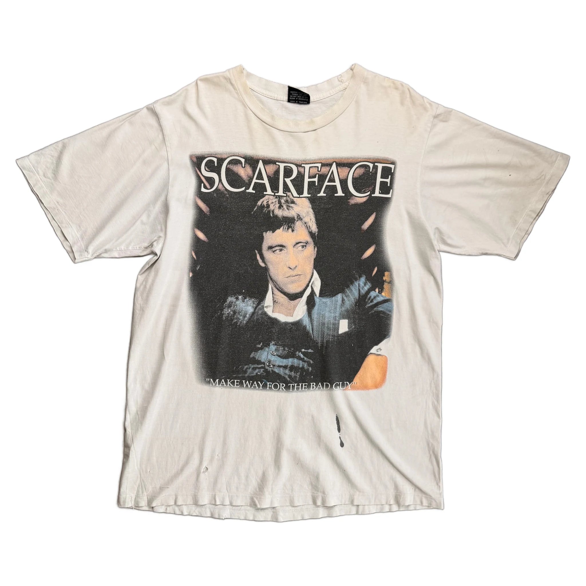 Vintage Scarface T-Shirt - White - XL