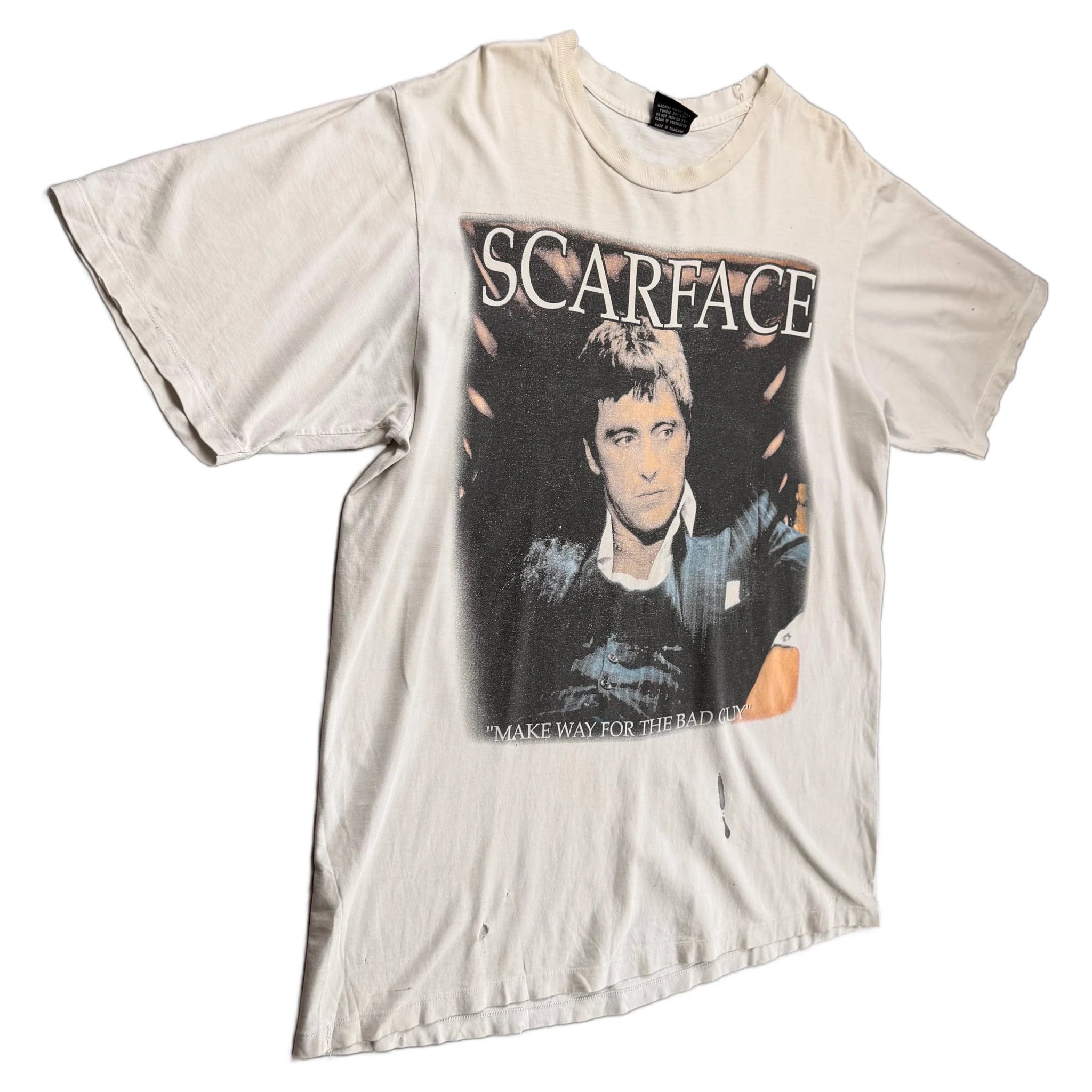 Vintage Scarface T-Shirt - White - XL