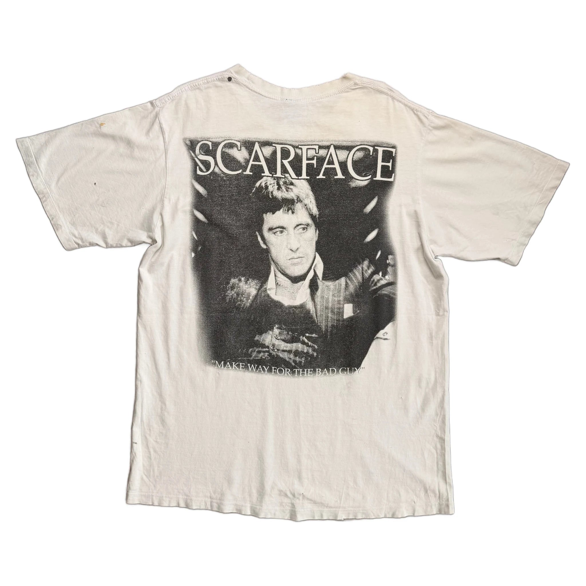 Vintage Scarface T-Shirt - White - XL