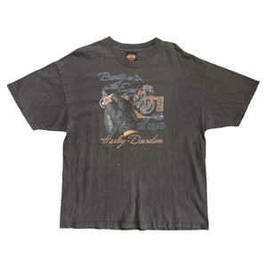 Vintage 2001 Harley Davidson T-Shirt - Grey - XL