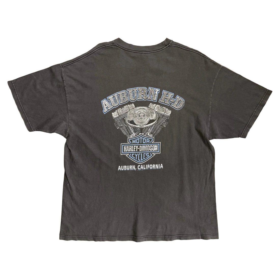 Vintage 2001 Harley Davidson T-Shirt - Grey - XL