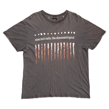 Vintage 1994 Nine Inch Nails T-Shirt - Grey - L