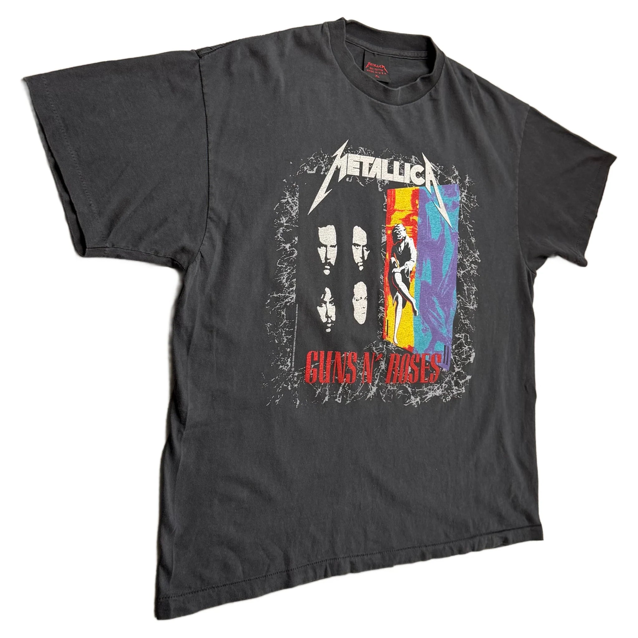 Vintage 1992 Metallica T-Shirt - Black - XL