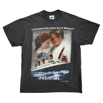 Vintage 1998 Titanic T-Shirt - Black - L