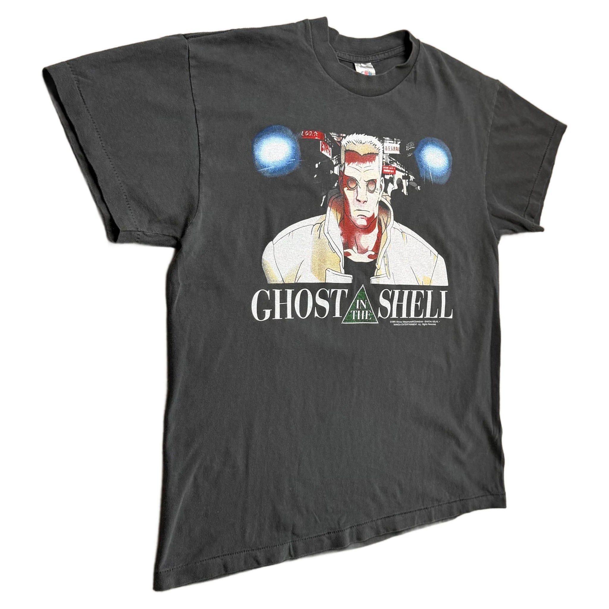 Vintage 1995 Ghost in the Shell T-Shirt - Black - L