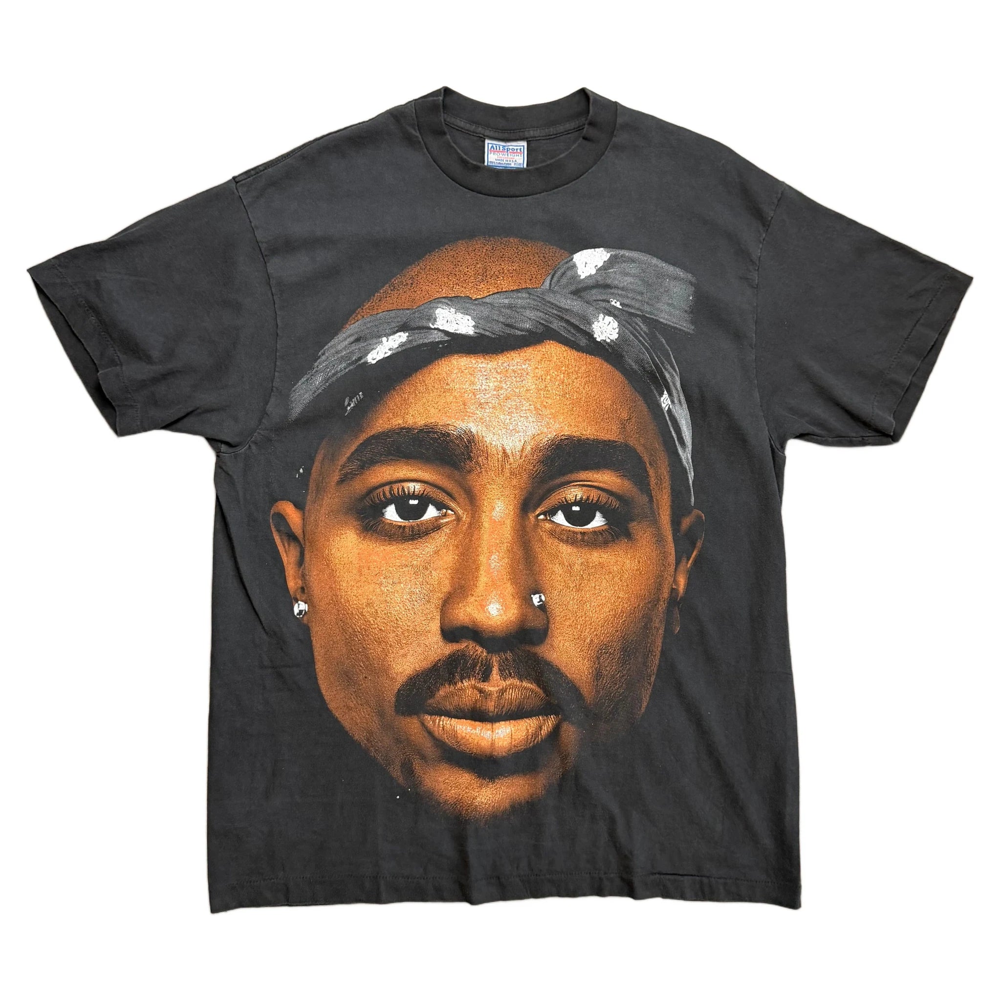 Vintage 2Pac T-Shirt - Black - XL