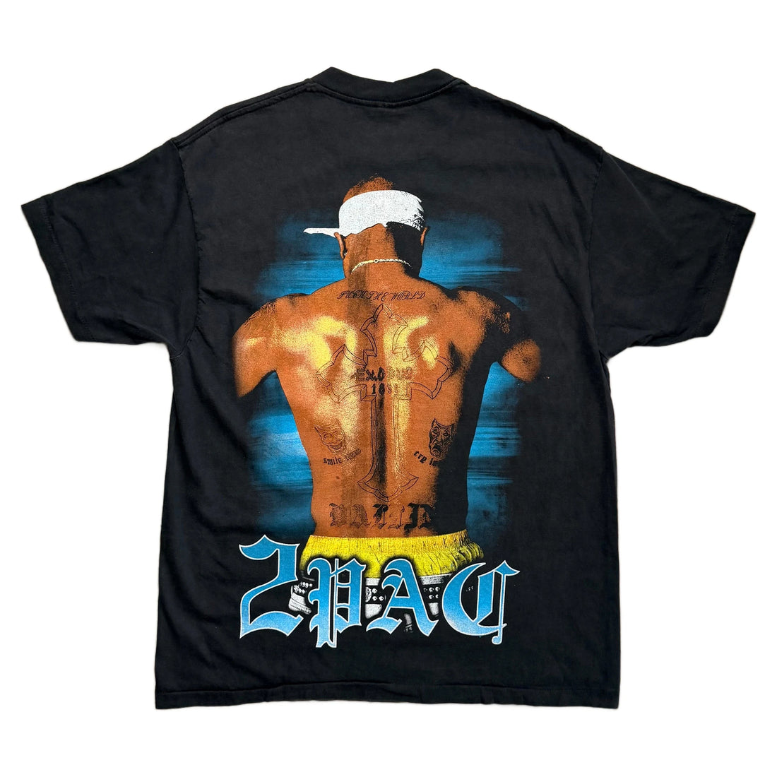 Vintage 2Pac T-Shirt - Black - XL