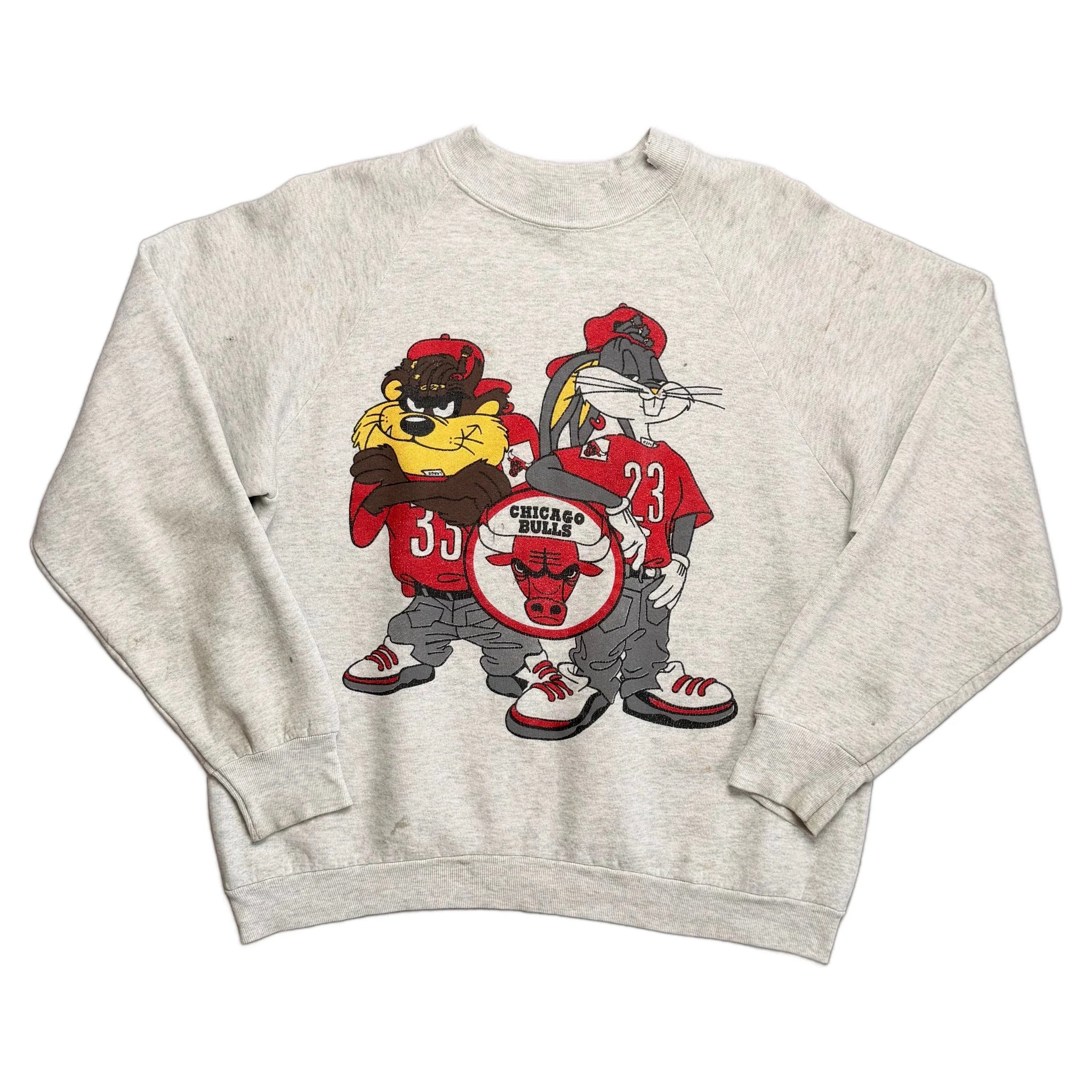 Vintage Chicago Bulls Sweatshirt - Grey - L