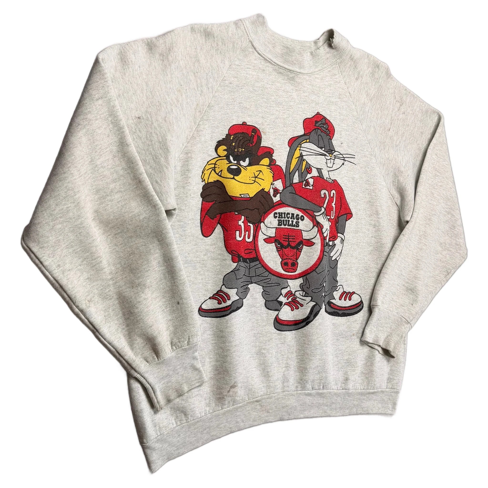 Vintage Chicago Bulls Sweatshirt - Grey - L
