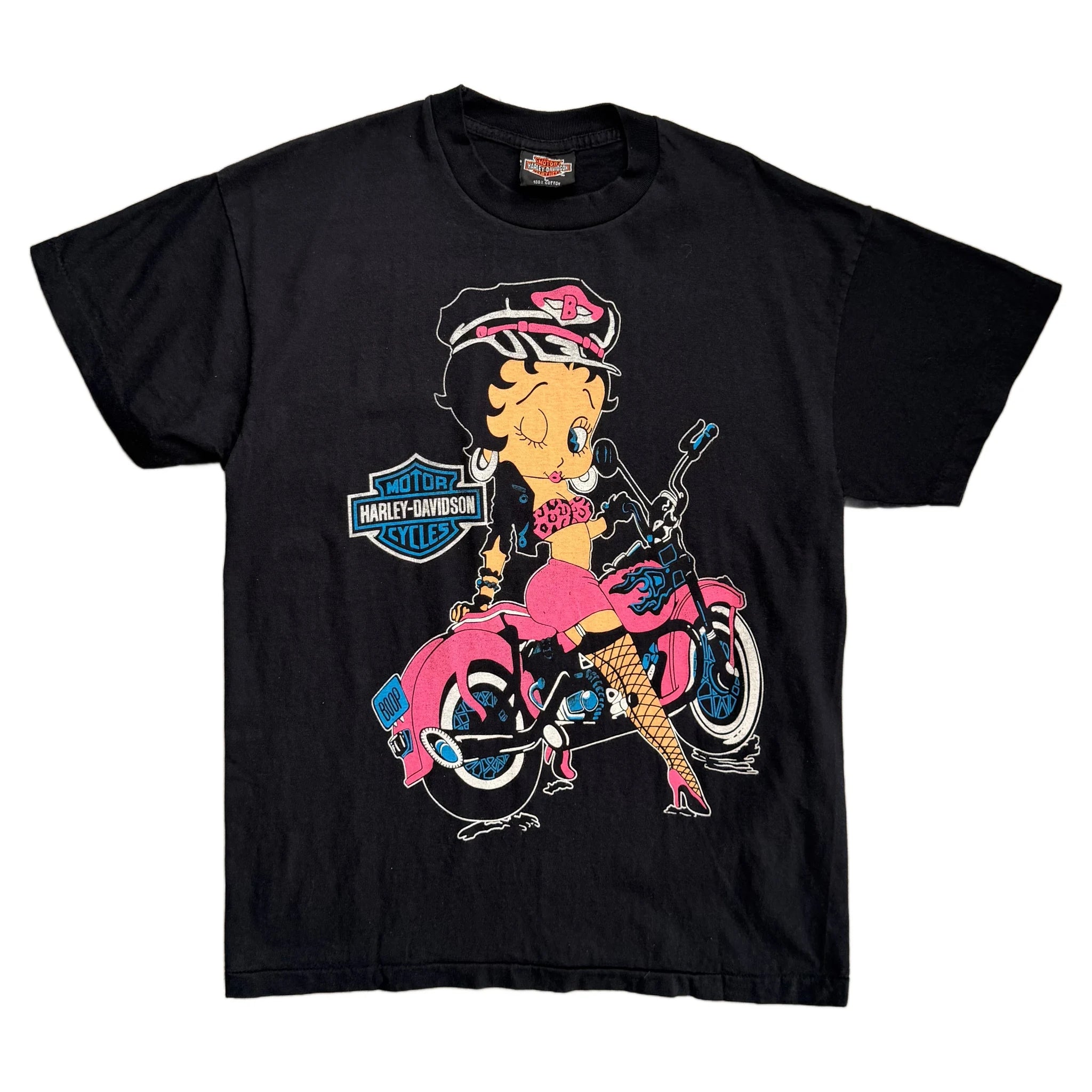 Vintage Harley Davidson T-Shirt - Black - L