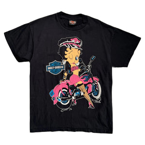 Vintage Harley Davidson T-Shirt - Black - L
