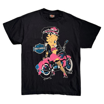 Vintage Harley Davidson T-Shirt - Black - L