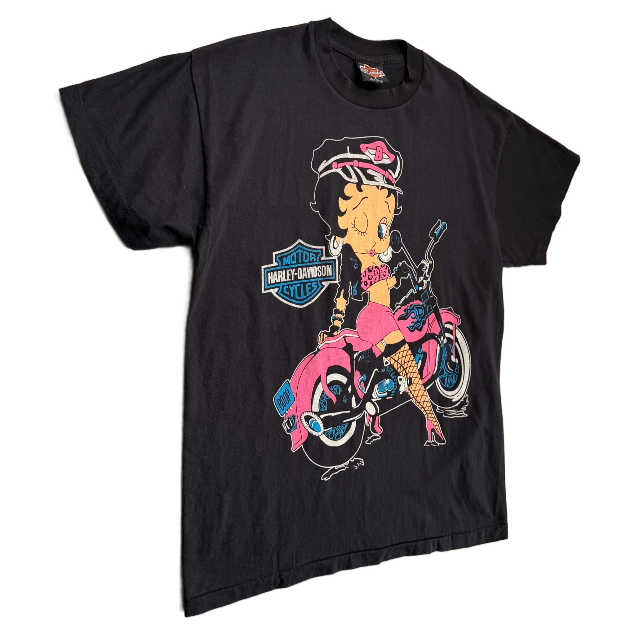 Vintage Harley Davidson T-Shirt - Black - L