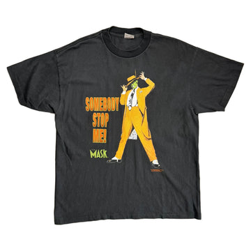 Vintage 1994 The Mask T-Shirt - Black - L