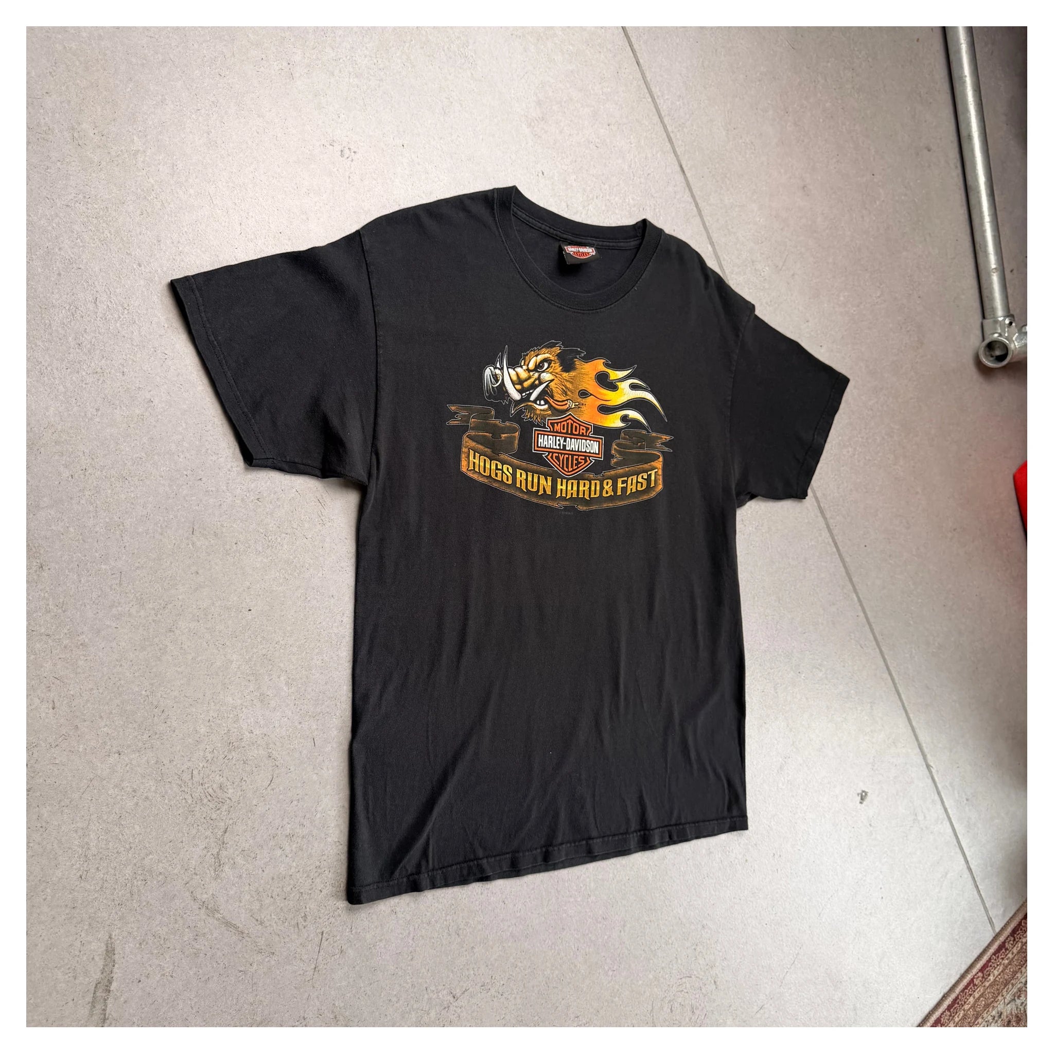 Vintage 2010 Harley Davidson T-Shirt - Black - L