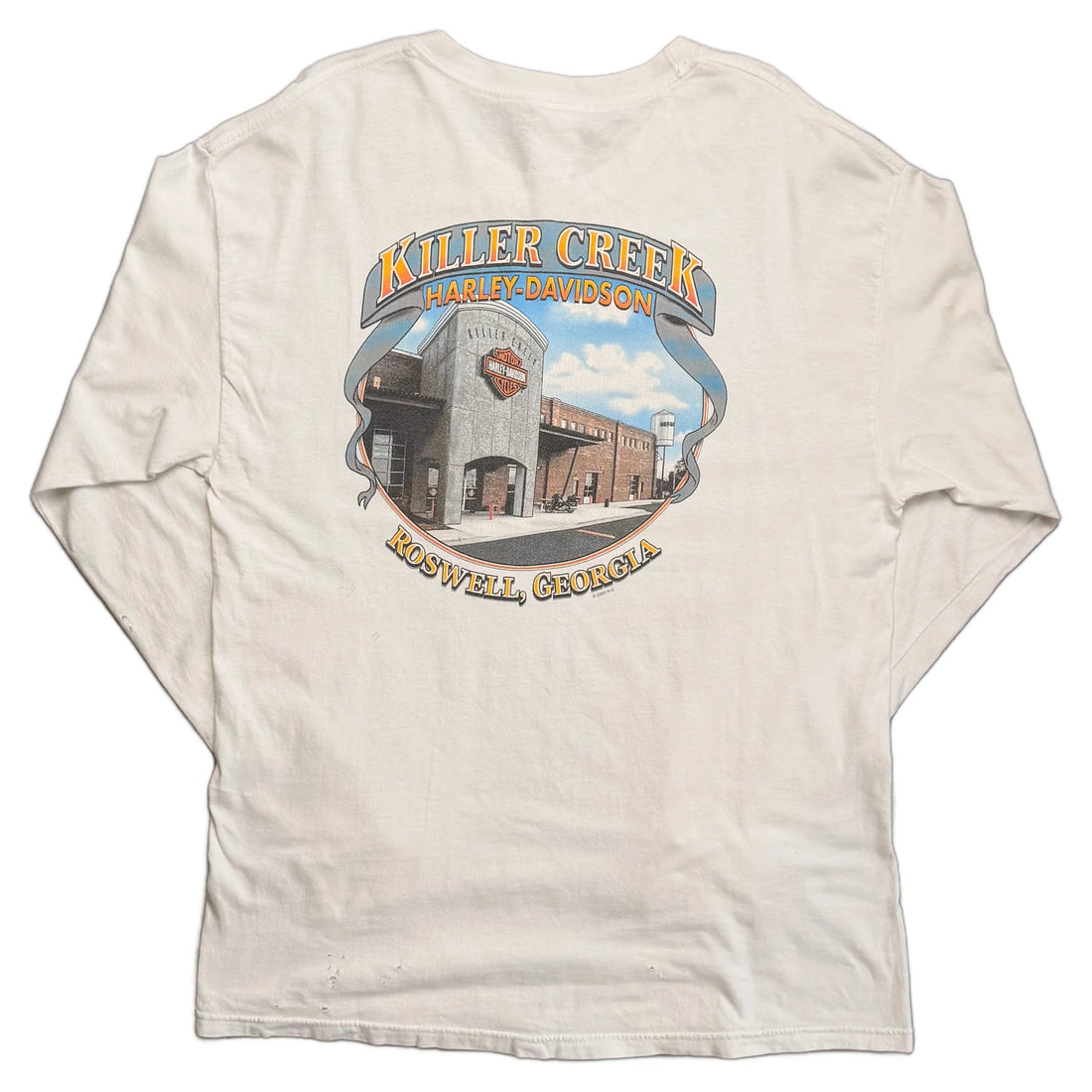 Vintage 2005 Harley Davidson T-Shirt - White - L