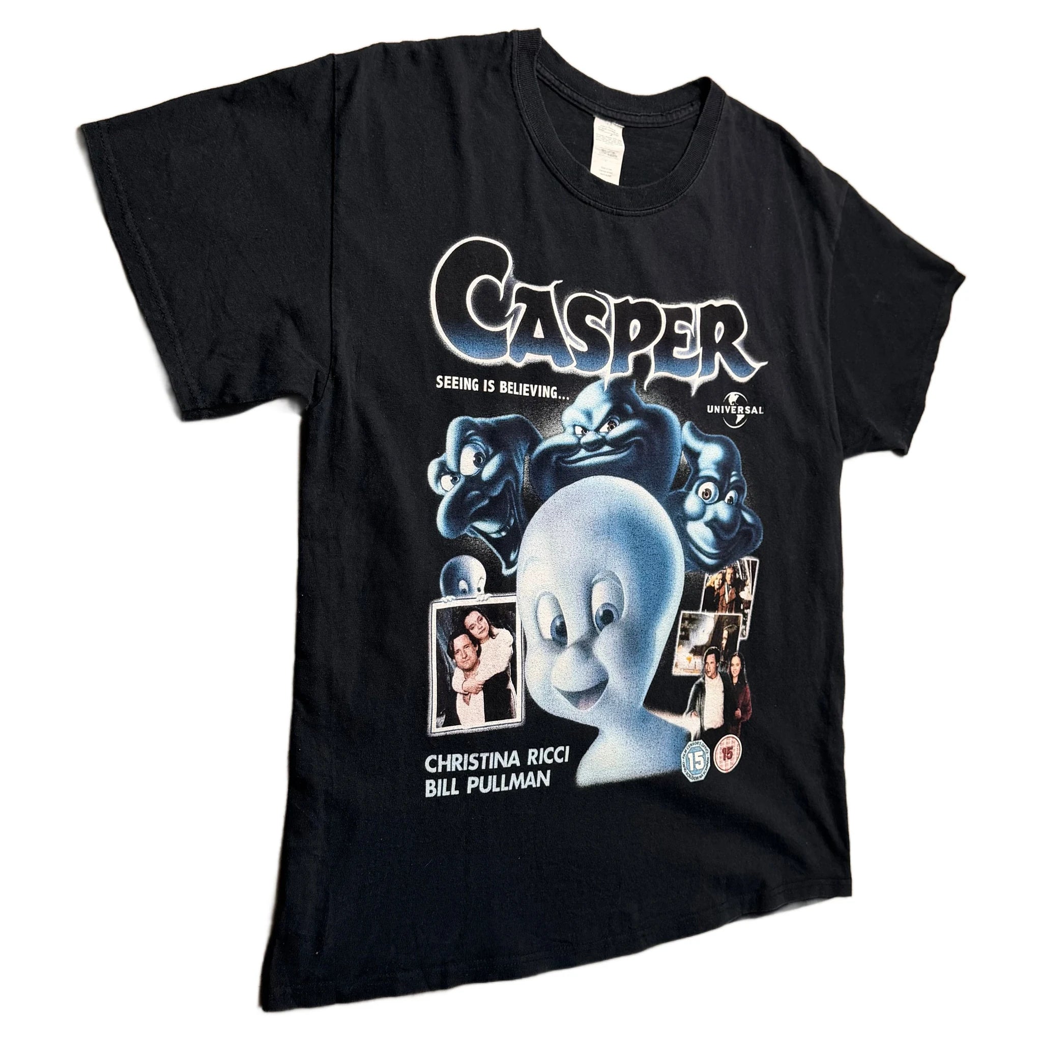 Vintage Casper T-Shirt - Black - L