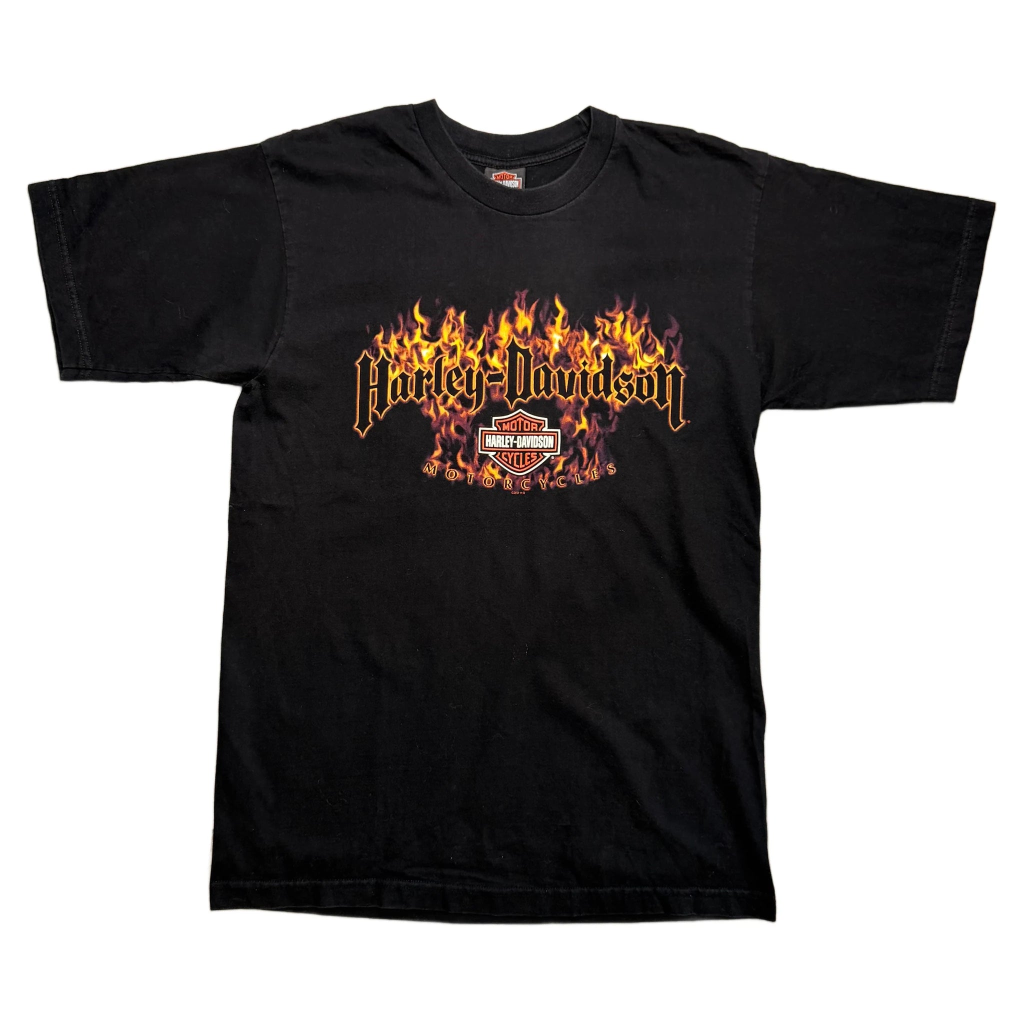 Vintage 2007 Harley Davidson T-Shirt - Black - L