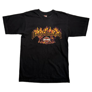Vintage 2007 Harley Davidson T-Shirt - Black - L