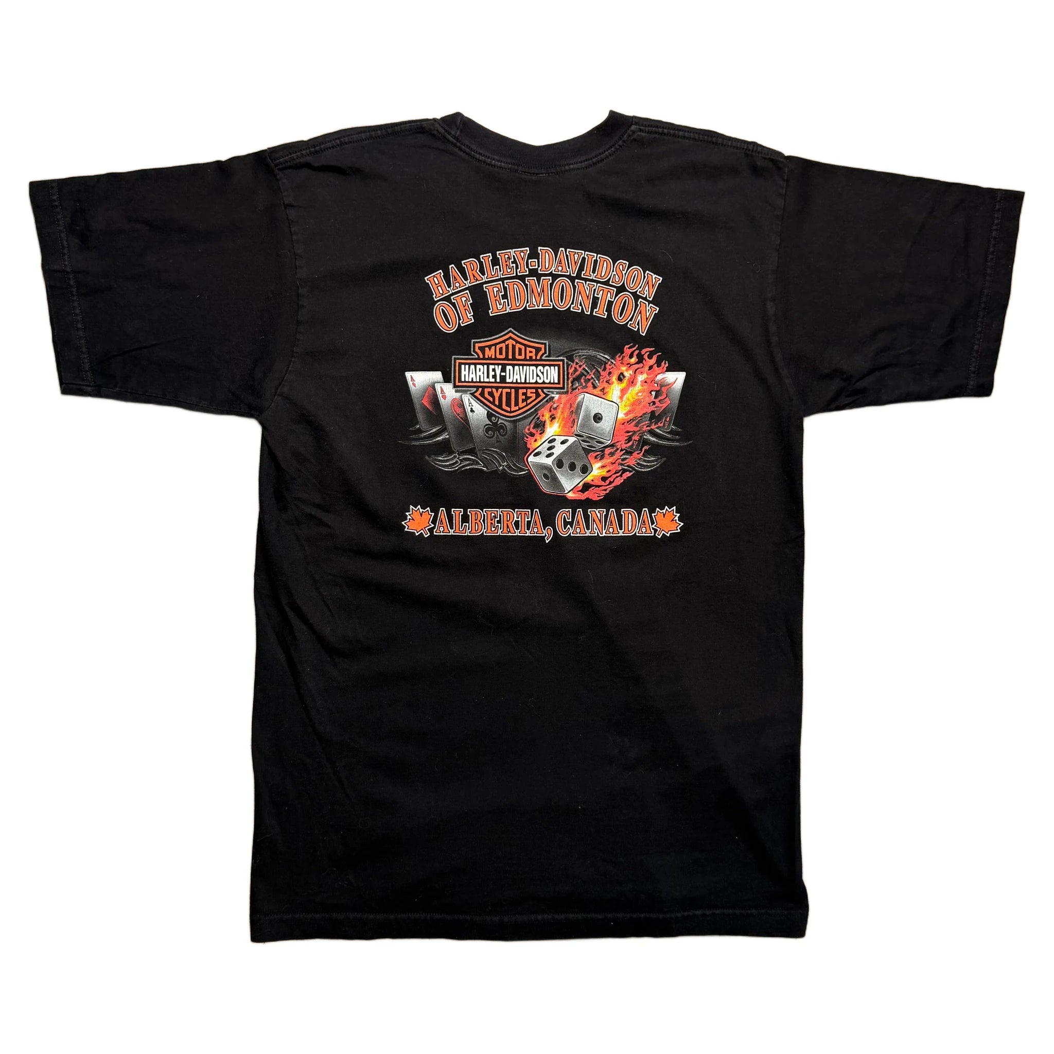 Vintage 2007 Harley Davidson T-Shirt - Black - L