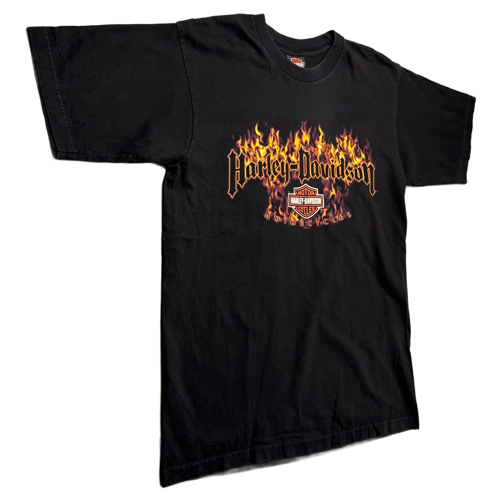 Vintage 2007 Harley Davidson T-Shirt - Black - L