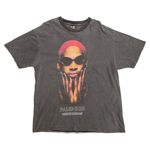 Vintage Dennis Rodman T-Shirt - Grey - XL
