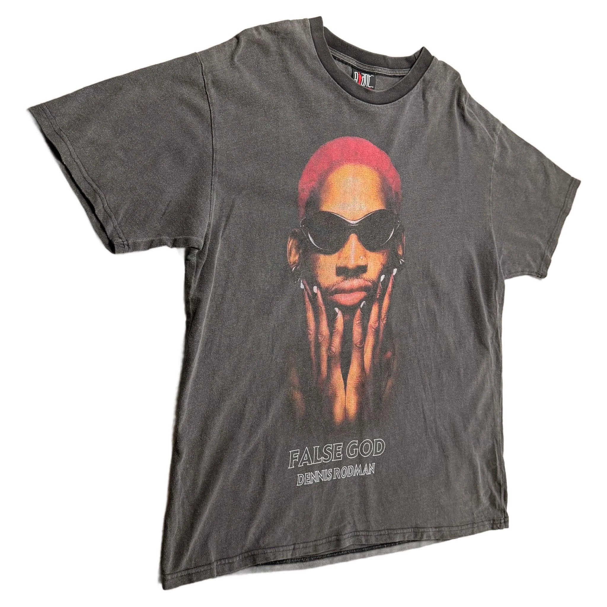 Vintage Dennis Rodman T-Shirt - Grey - XL