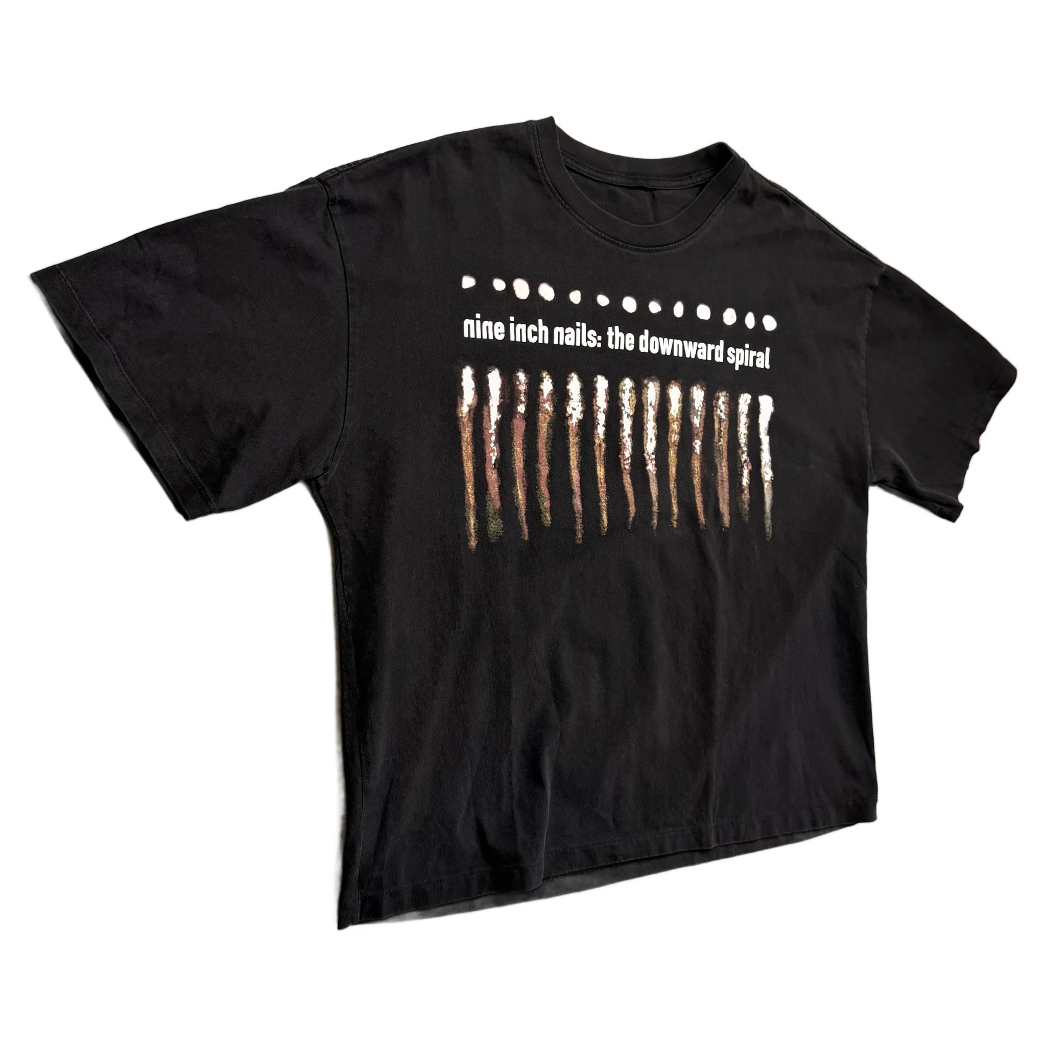 Vintage 1994 Nine Inch Nails T-Shirt - Black - L
