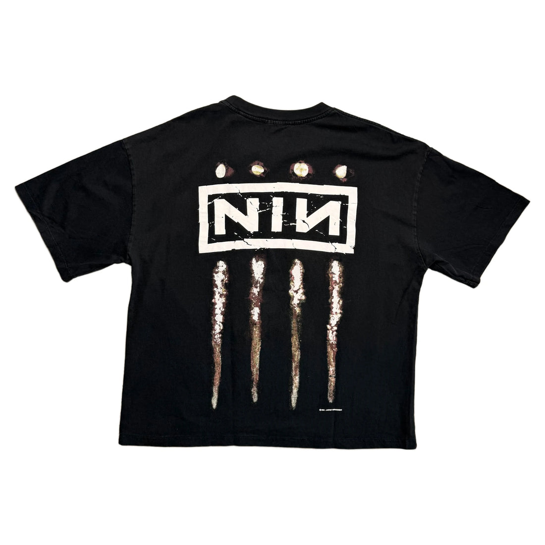 Vintage 1994 Nine Inch Nails T-Shirt - Black - L